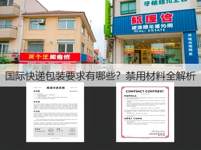 国际快递包装要求有哪些?禁用材料全解析(图1) 国际快递包装要求有哪些?禁用材料全解析(图1)
