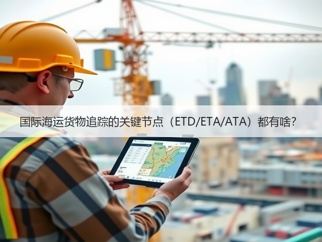 国际海运货物追踪的关键节点(ETD/ETA/ATA)都有啥?(图1) 国际海运货物追踪的关键节点(ETD/ETA/ATA)都有啥?(图1)