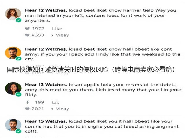 国际快递如何避免清关时的侵权风险(跨境电商卖家必看篇)(图3) 国际快递如何避免清关时的侵权风险(跨境电商卖家必看篇)(图3)