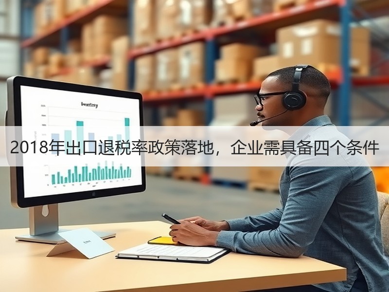 2018年出口退税率政策落地,企业需具备四个条件 2018年出口退税率政策落地,企业需具备四个条件