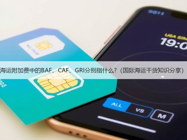 海运附加费中的BAF、CAF、GRI分别指什么?(国际海运干货知识分享)(图2) 海运附加费中的BAF、CAF、GRI分别指什么?(国际海运干货知识分享)(图2)