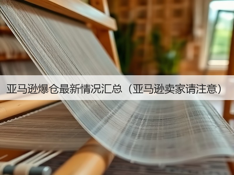 亚马逊爆仓最新情况汇总(亚马逊卖家请注意) 亚马逊爆仓最新情况汇总(亚马逊卖家请注意)