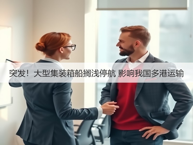 突发!大型集装箱船搁浅停航 影响我国多港运输 突发!大型集装箱船搁浅停航 影响我国多港运输