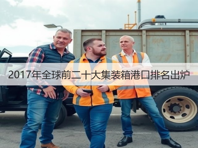 2017年全球前二十大集装箱港口排名出炉(图3) 2017年全球前二十大集装箱港口排名出炉(图3)