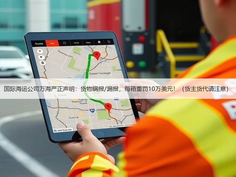 国际海运公司万海严正声明：货物瞒报/漏报，每箱重罚10万美元！（货主货代请注意）
