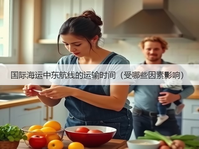 国际海运中东航线的运输时间（受哪些因素影响）(图1)