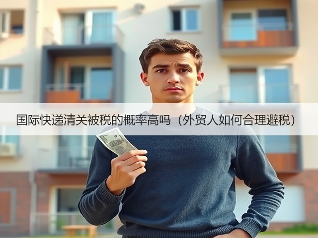 国际快递清关被税的概率高吗（外贸人如何合理避税）(图1)