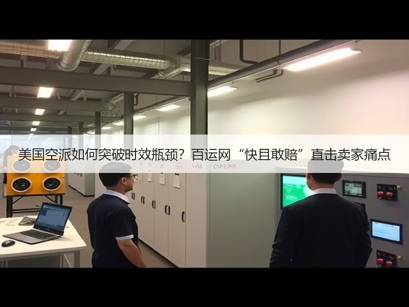 美国空派如何突破时效瓶颈？百运网“快且敢赔”直击卖家痛点