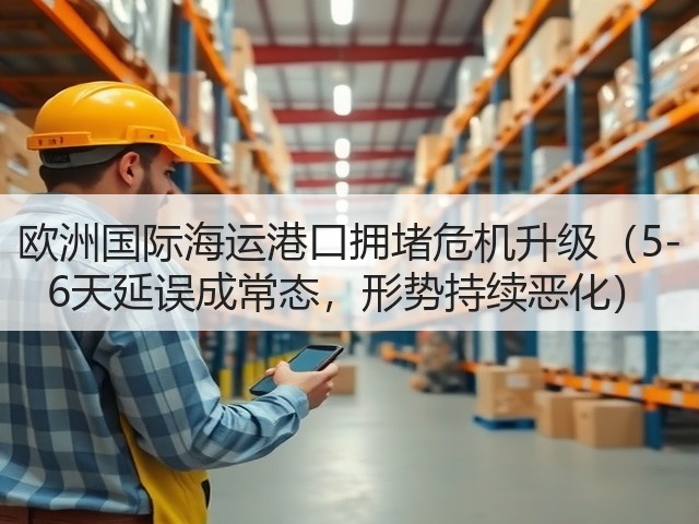 欧洲国际海运港口拥堵危机升级(5-6天延误成常态,形势持续恶化)(图3) 欧洲国际海运港口拥堵危机升级(5-6天延误成常态,形势持续恶化)(图3)