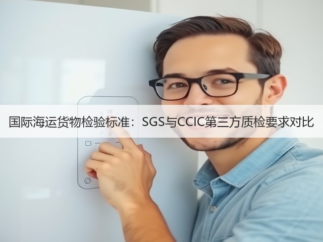 国际海运货物检验标准:SGS与CCIC第三方质检要求对比(图3) 国际海运货物检验标准:SGS与CCIC第三方质检要求对比(图3)