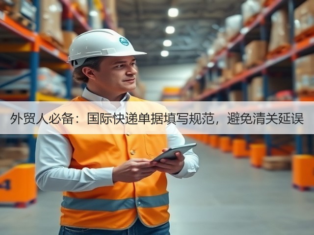 外贸人必备：国际快递单据填写规范，避免清关延误(图1)