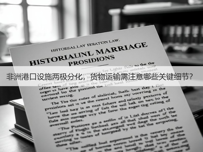 非洲港口设施两极分化,货物运输需注意哪些关键细节? 非洲港口设施两极分化,货物运输需注意哪些关键细节?