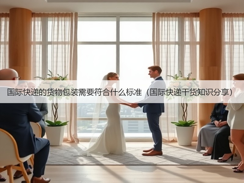 国际快递的货物包装需要符合什么标准（国际快递干货知识分享）