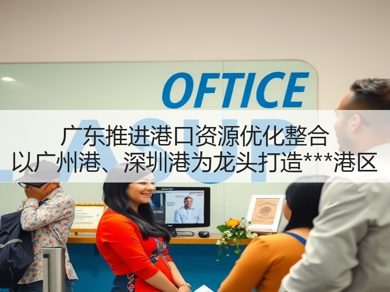 广东推进港口资源优化整合 以广州港、深圳港为龙头打造***港区