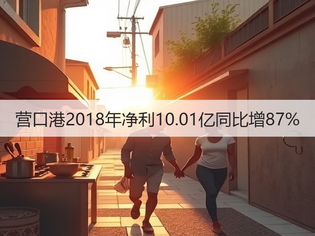 营口港2018年净利10.01亿同比增87%(图2) 营口港2018年净利10.01亿同比增87%(图2)