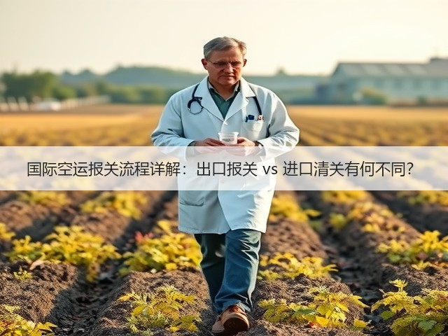 国际空运报关流程详解:出口报关 vs 进口清关有何不同?(图1) 国际空运报关流程详解:出口报关 vs 进口清关有何不同?(图1)