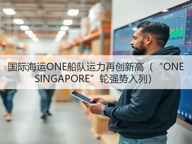 国际海运ONE船队运力再创新高(“ONE SINGAPORE”轮强势入列)(图3) 国际海运ONE船队运力再创新高(“ONE SINGAPORE”轮强势入列)(图3)