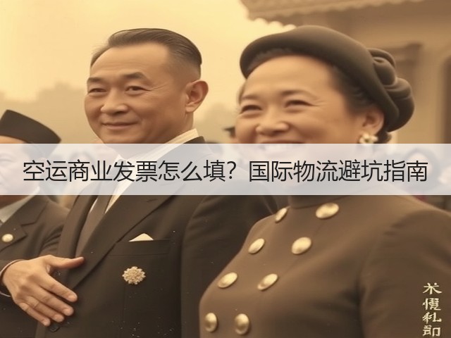 空运商业发票怎么填?国际物流避坑指南(图1) 空运商业发票怎么填?国际物流避坑指南(图1)
