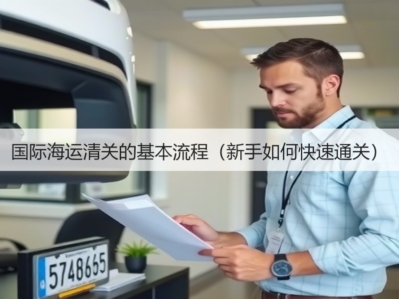 国际海运清关的基本流程（新手如何快速通关）