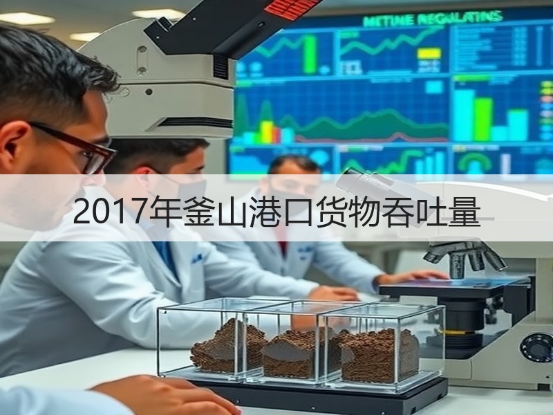 2017年釜山港口货物吞吐量