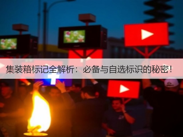 集装箱标记全解析：必备与自选标识的秘密！(图1)