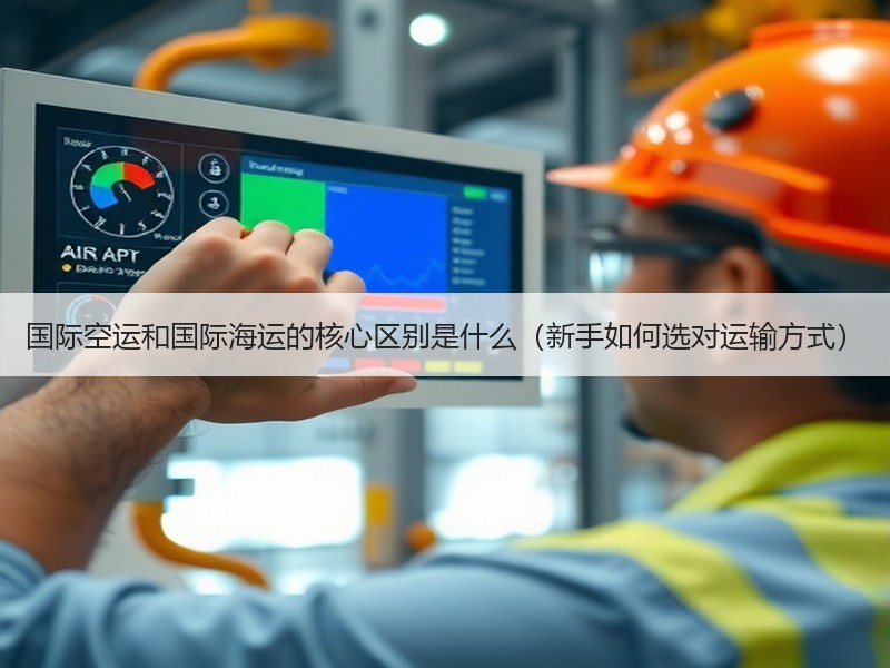 国际空运和国际海运的核心区别是什么（新手如何选对运输方式）