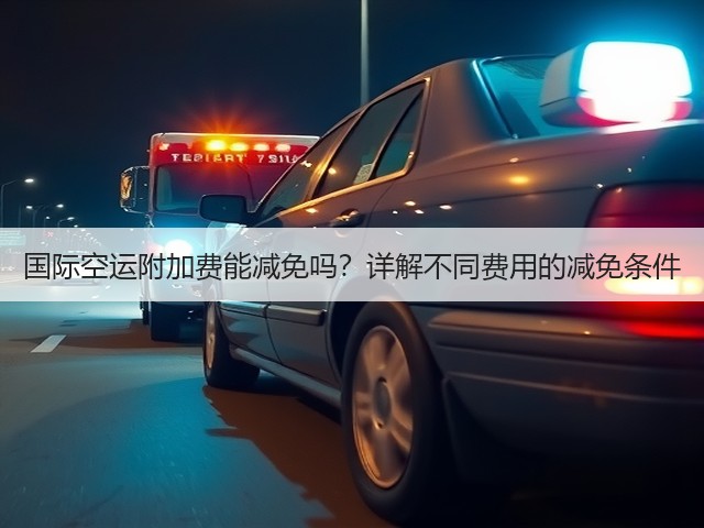 国际空运附加费能减免吗?详解不同费用的减免条件(图3) 国际空运附加费能减免吗?详解不同费用的减免条件(图3)