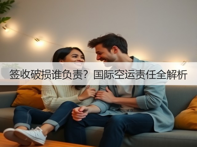 签收破损谁负责?国际空运责任全解析(图3) 签收破损谁负责?国际空运责任全解析(图3)