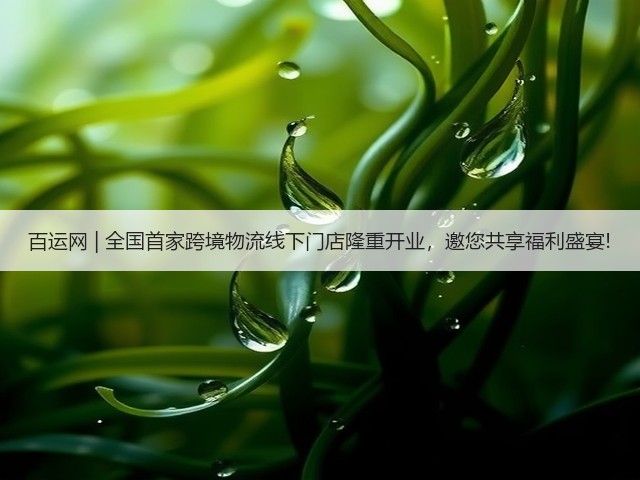 百运网 | 全国首家跨境物流线下门店隆重开业,邀您共享福利盛宴!(图1) 百运网 | 全国首家跨境物流线下门店隆重开业,邀您共享福利盛宴!(图1)