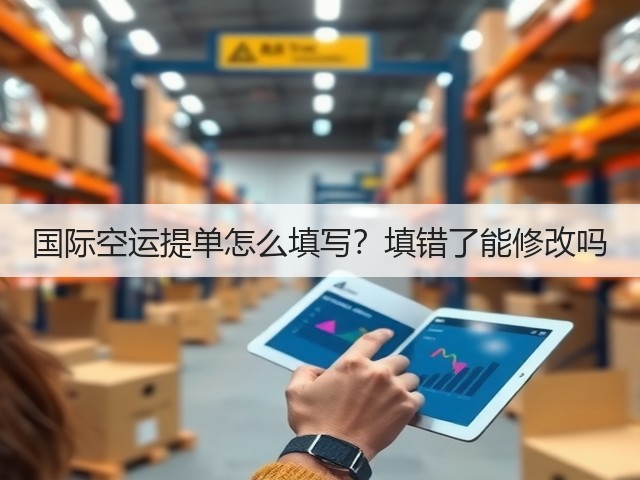 国际空运提单怎么填写?填错了能修改吗(图2) 国际空运提单怎么填写?填错了能修改吗(图2)