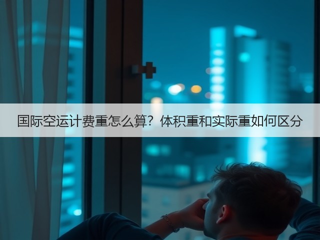 国际空运计费重怎么算?体积重和实际重如何区分(图1) 国际空运计费重怎么算?体积重和实际重如何区分(图1)