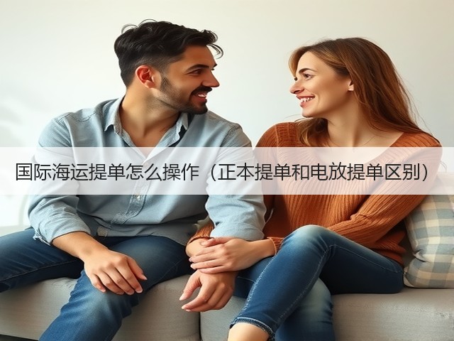 国际海运提单怎么操作(正本提单和电放提单区别)(图3) 国际海运提单怎么操作(正本提单和电放提单区别)(图3)