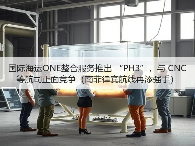 国际海运ONE整合服务推出 “PH3”，与 CNC 等航司正面竞争（南菲律宾航线再添强手）(图1)