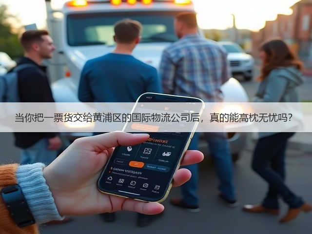 当你把一票货交给黄浦区的国际物流公司后，真的能高枕无忧吗？(图3)