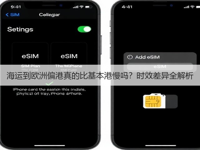 海运到欧洲偏港真的比基本港慢吗?时效差异全解析(图2) 海运到欧洲偏港真的比基本港慢吗?时效差异全解析(图2)