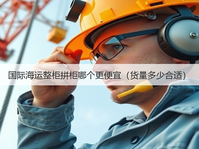 国际海运整柜拼柜哪个更便宜(货量多少合适)(图2) 国际海运整柜拼柜哪个更便宜(货量多少合适)(图2)