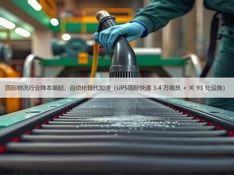 国际物流行业降本潮起,自动化替代加速(UPS国际快递 3.4 万裁员 + 关 93 处设施) 国际物流行业降本潮起,自动化替代加速(UPS国际快递 3.4 万裁员 + 关 93 处设施)