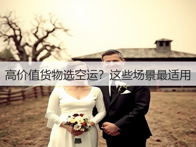 高价值货物选空运?这些场景最适用(图1) 高价值货物选空运?这些场景最适用(图1)