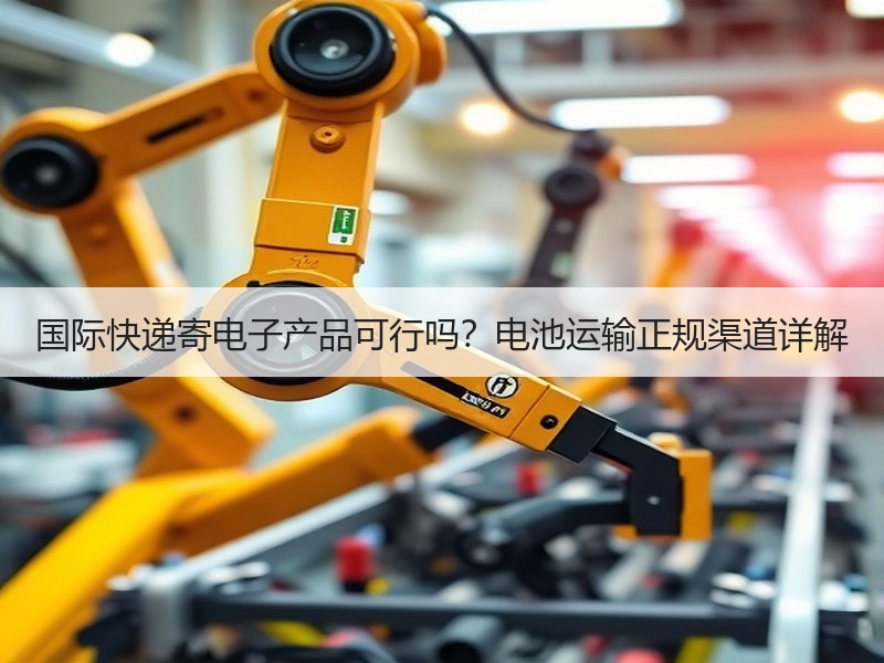 国际快递寄电子产品可行吗？电池运输正规渠道详解