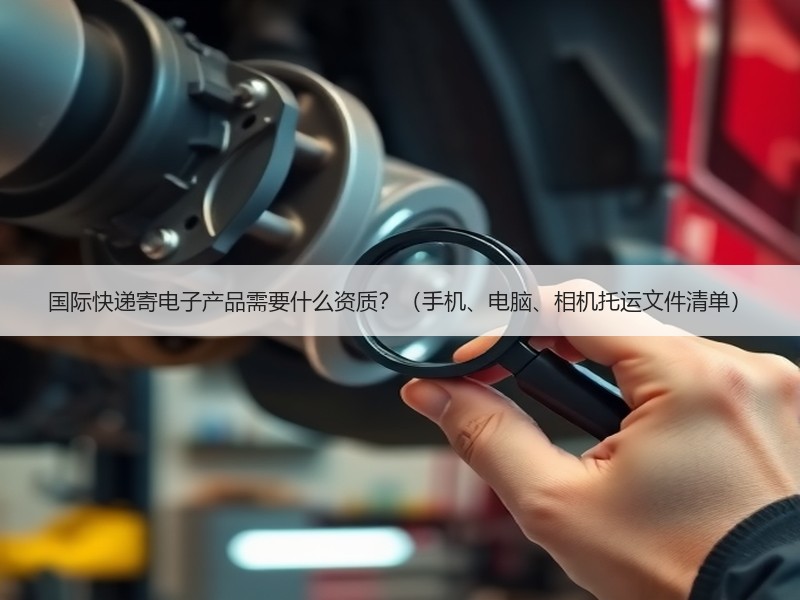 国际快递寄电子产品需要什么资质？（手机、电脑、相机托运文件清单）