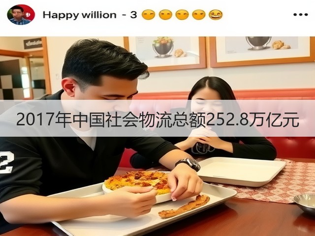 2017年中国社会物流总额252.8万亿元(图2)