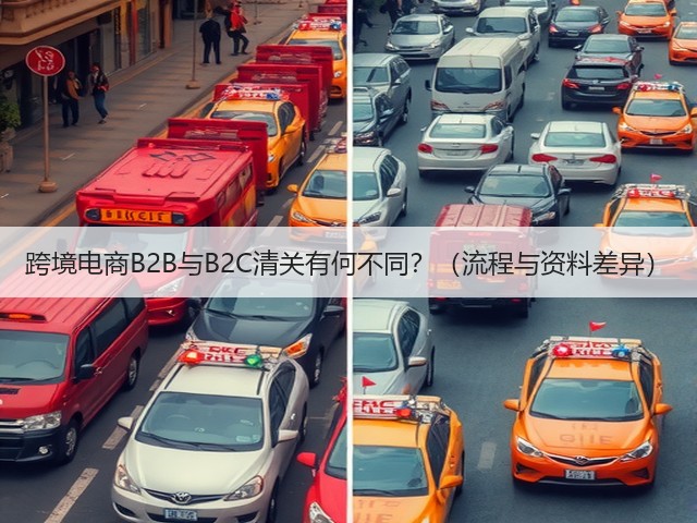 跨境电商B2B与B2C清关有何不同？（流程与资料差异）(图2)