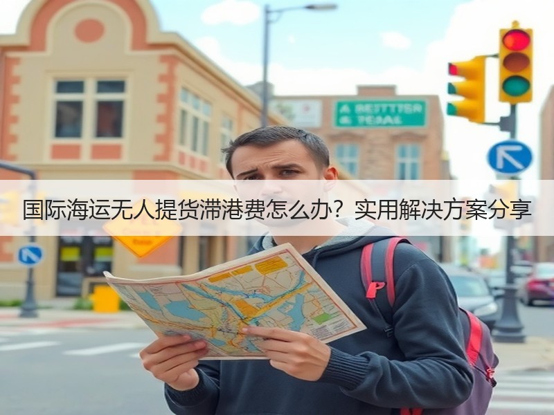 国际海运无人提货滞港费怎么办？实用解决方案分享
