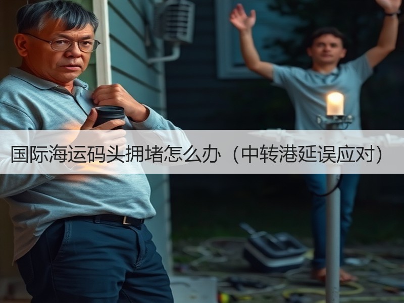 国际海运码头拥堵怎么办（中转港延误应对）