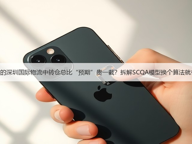 为什么你的深圳国际物流中转仓总比“预期”贵一截?拆解SCQA模型换个算法就省了30%(图2) 为什么你的深圳国际物流中转仓总比“预期”贵一截?拆解SCQA模型换个算法就省了30%(图2)