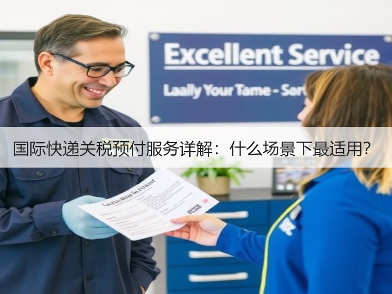 国际快递关税预付服务详解：什么场景下最适用？
