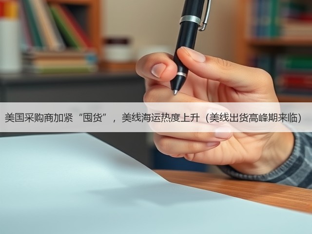 美国采购商加紧“囤货”,美线海运热度上升(美线出货高峰期来临)(图1) 美国采购商加紧“囤货”,美线海运热度上升(美线出货高峰期来临)(图1)