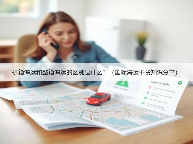 拼箱海运和整箱海运的区别是什么？（国际海运干货知识分享）(图2)