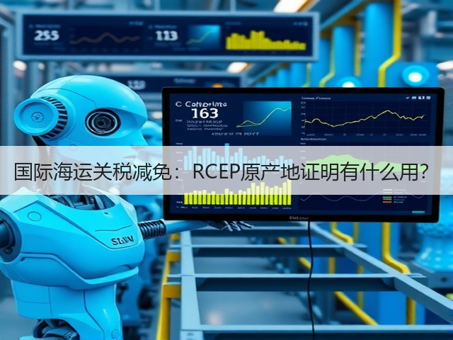 国际海运关税减免：RCEP原产地证明有什么用？(图1)