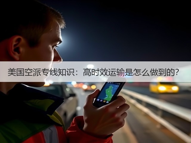 美国空派专线知识:高时效运输是怎么做到的?(图3) 美国空派专线知识:高时效运输是怎么做到的?(图3)